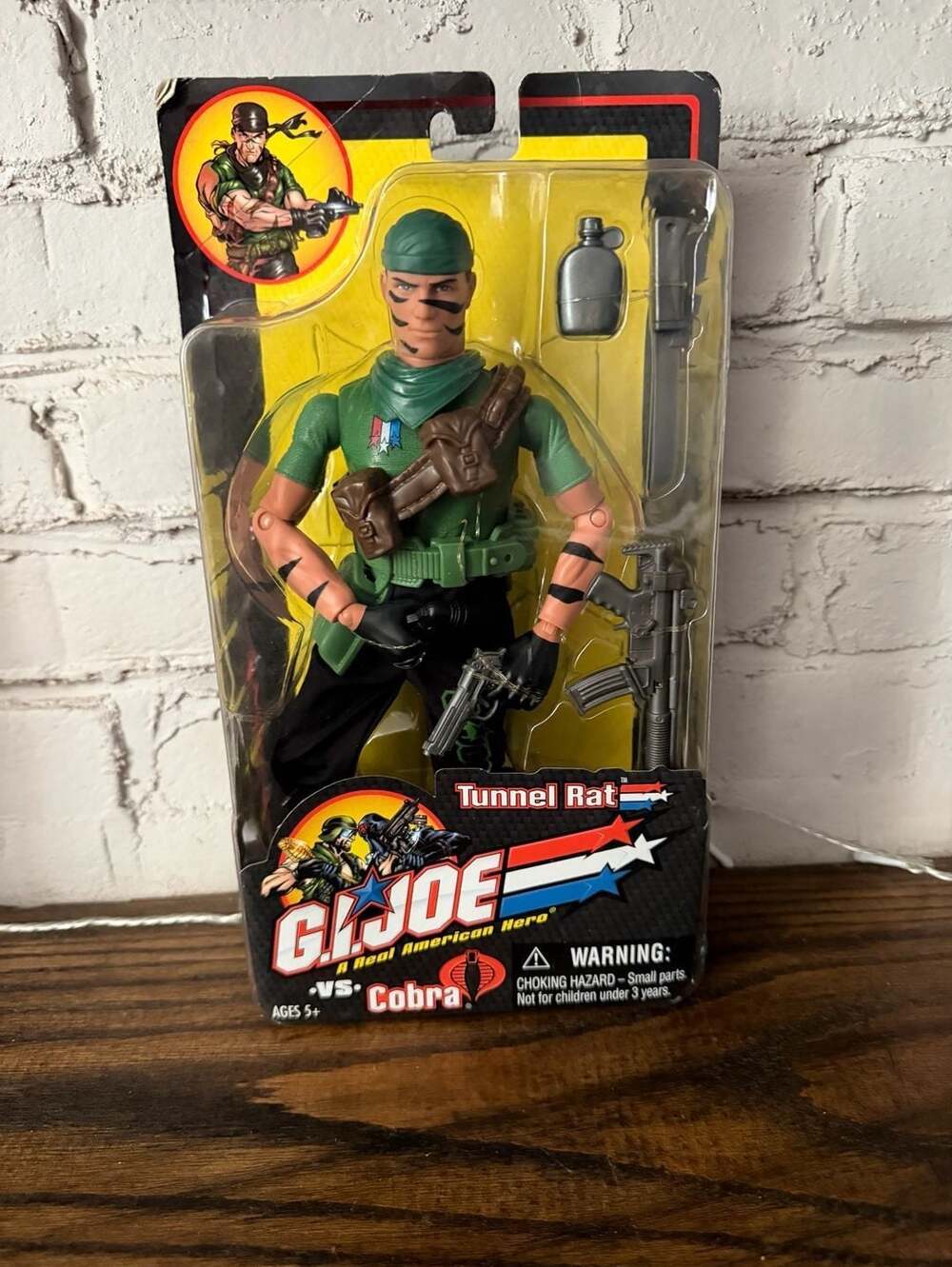 2002 Hasbro G.I. Joe vs. Cobra Tunnel Rat 12-inch Action Figure